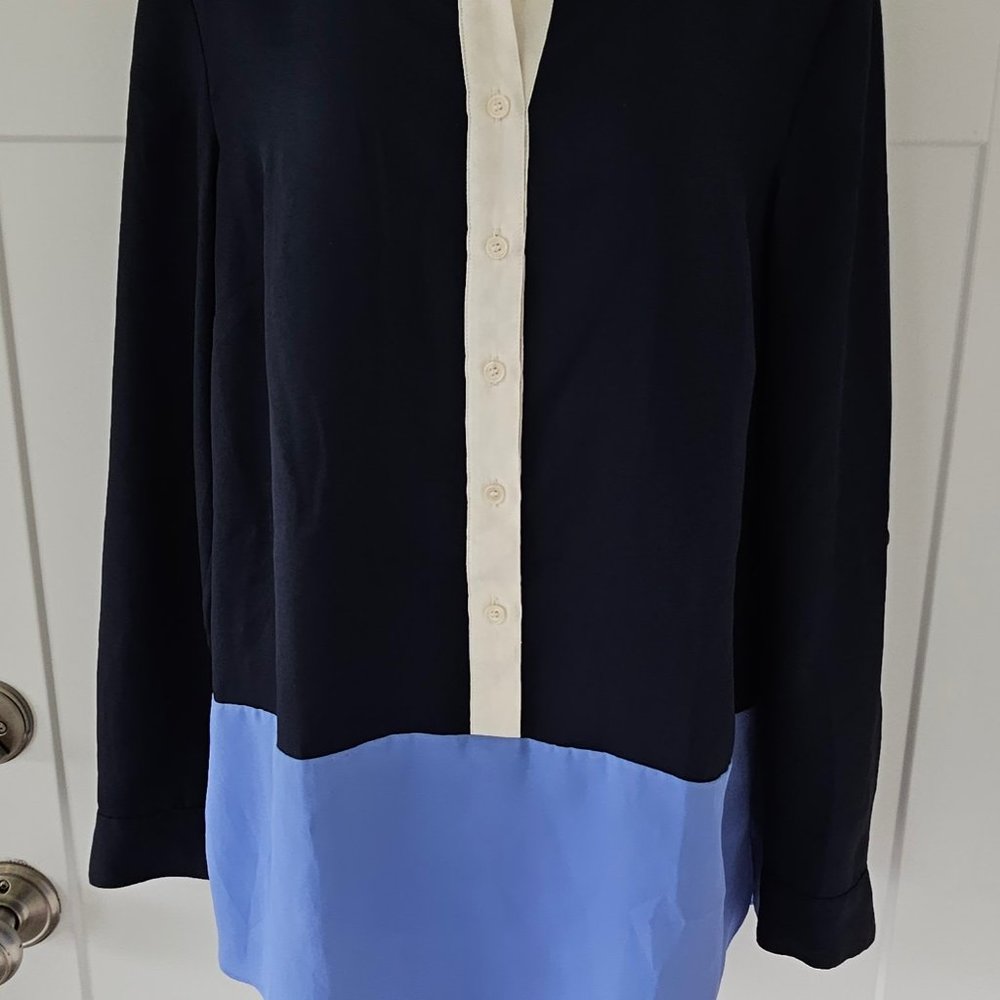 Talbots Color Block Tunic XS - Picture 2 of 8